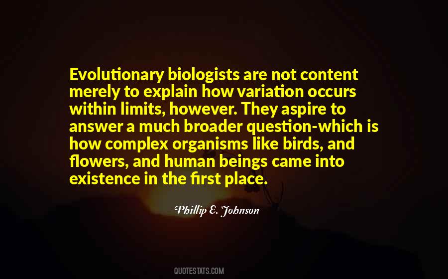 Quotes About Biologists #513297