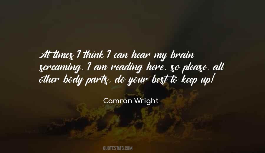 Body All Parts Quotes #925949