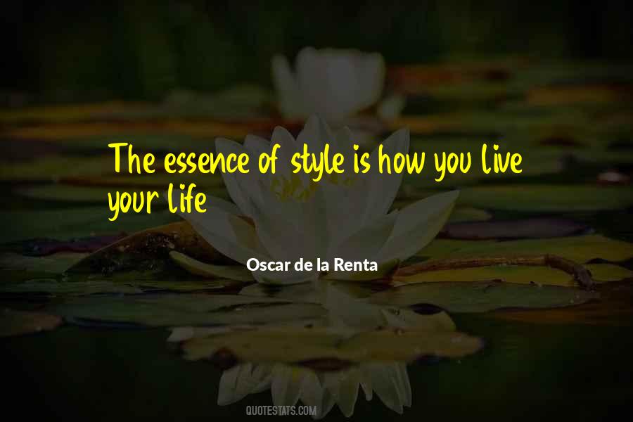 Life Essence Quotes #327021