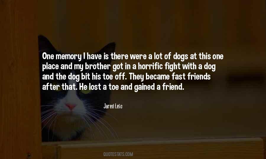 Dogs And Friends Quotes #35805