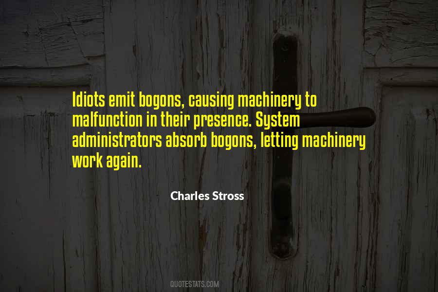 Quotes About Machinery #1041278