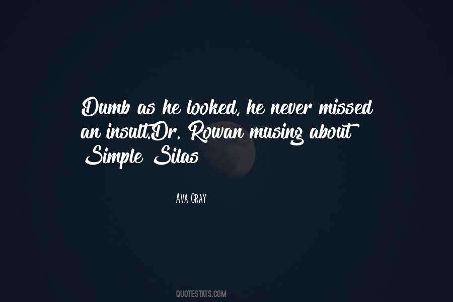 Quotes About Silas #448602