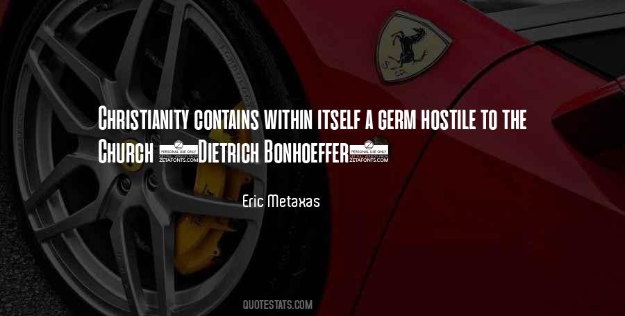 Quotes About Bonhoeffer #1017165