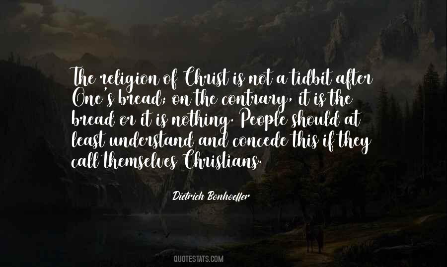 Quotes About Bonhoeffer #12445