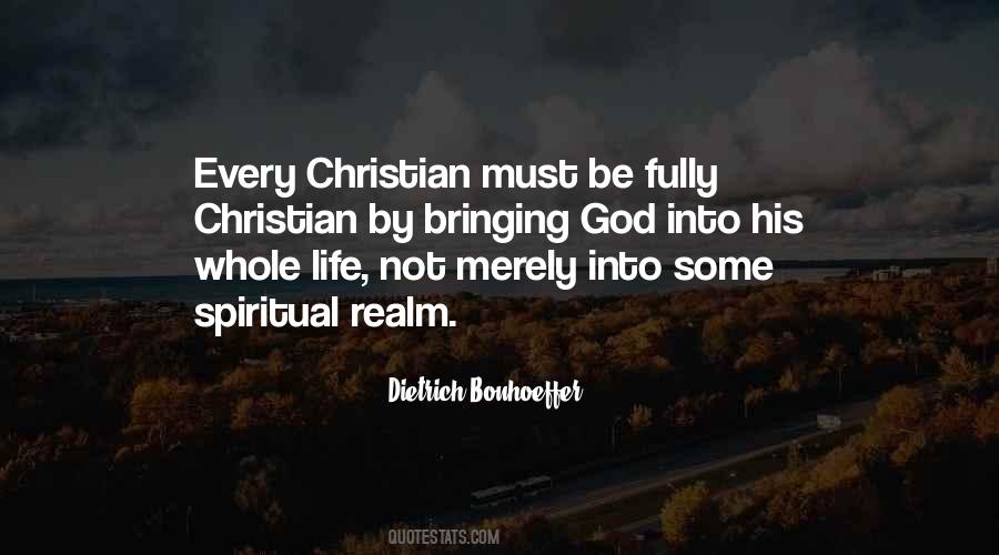 Quotes About Bonhoeffer #22571