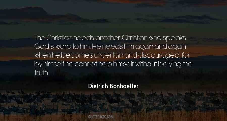 Quotes About Bonhoeffer #77429