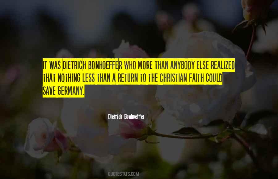 Quotes About Bonhoeffer #963342