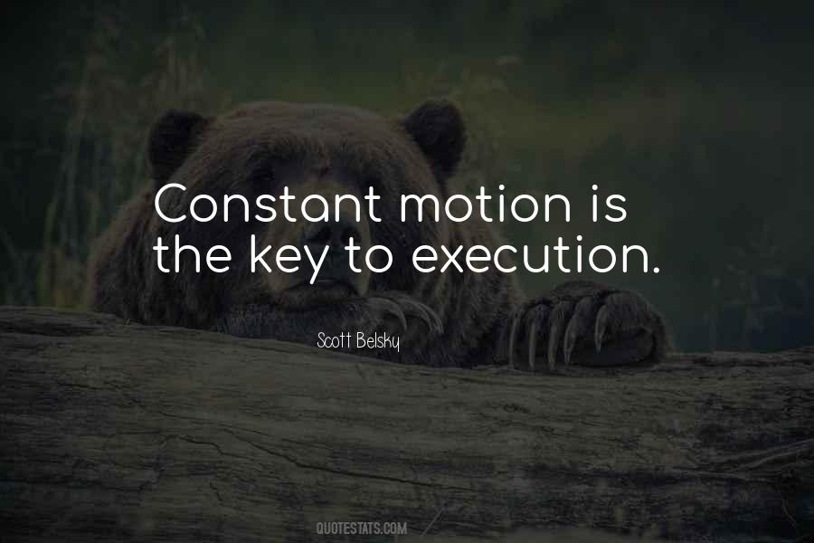 Constant Motion Quotes #76100