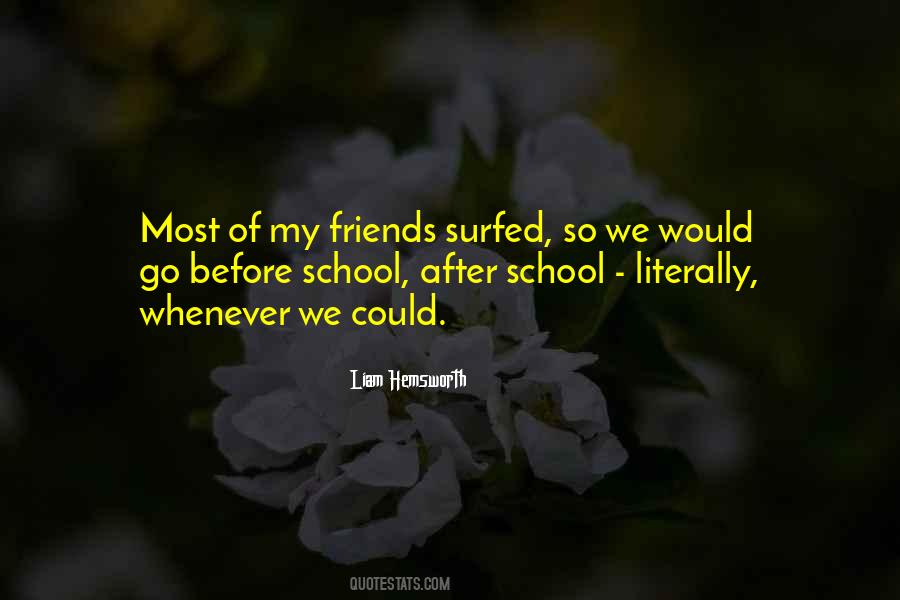 Quotes About After School #1409119