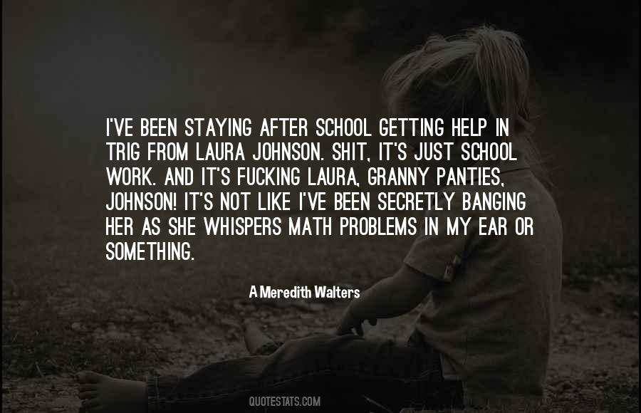 Quotes About After School #1844722