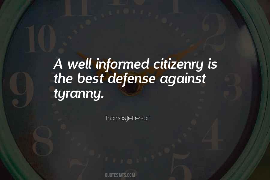 Quotes About Citizenry #1049264