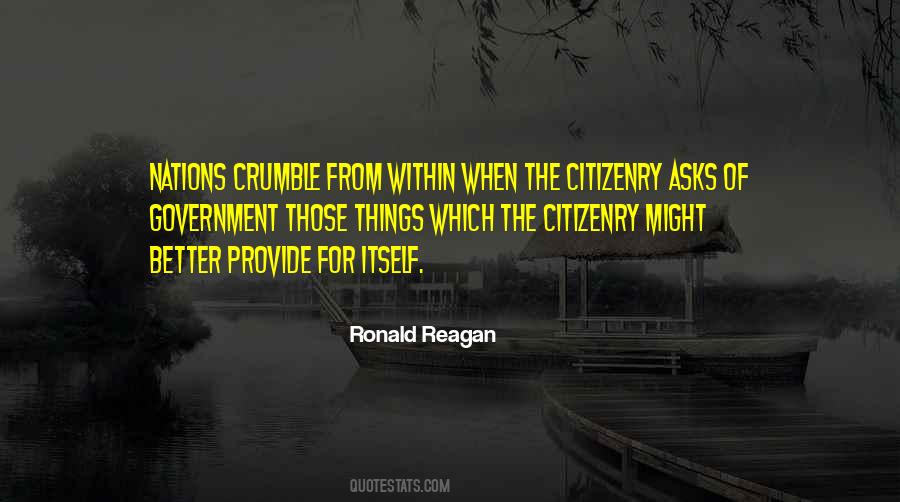 Quotes About Citizenry #432747