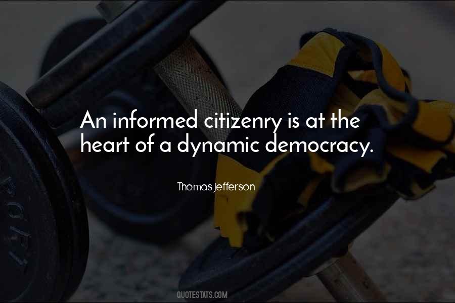 Quotes About Citizenry #618498