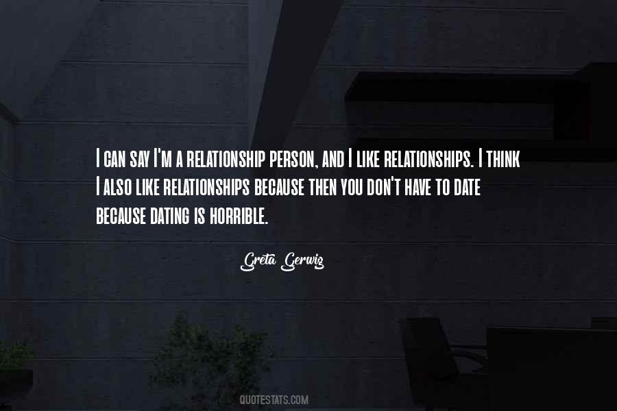 Quotes About Horrible Relationships #110431