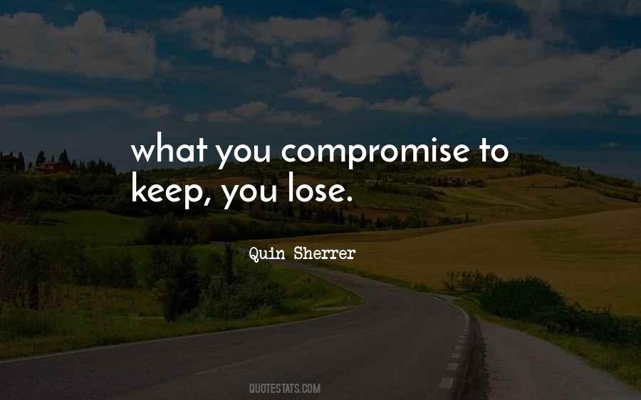 Compromise To Quotes #747034