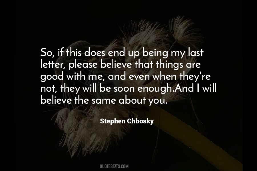 Quotes About Things Not Being The Same #801523