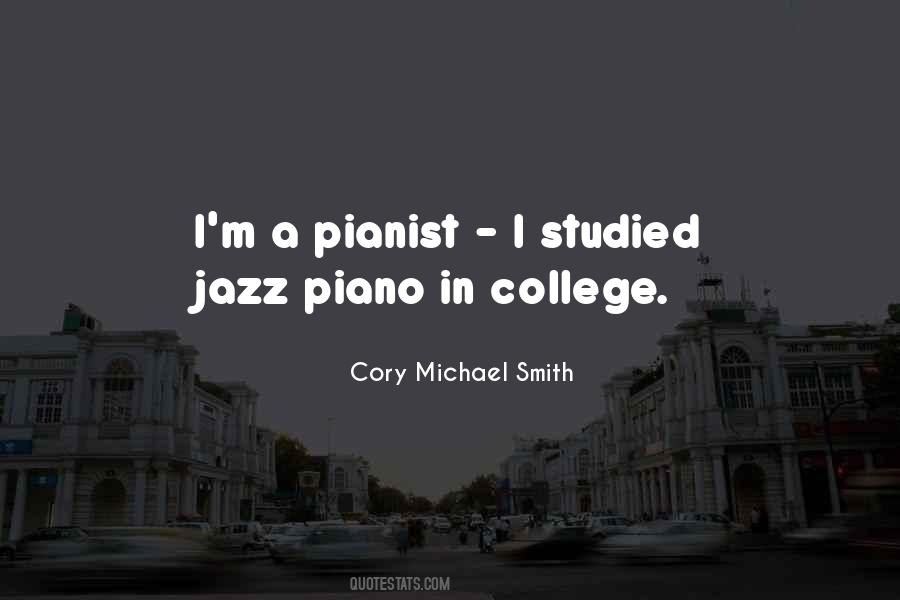 Quotes About Jazz Piano #1279316