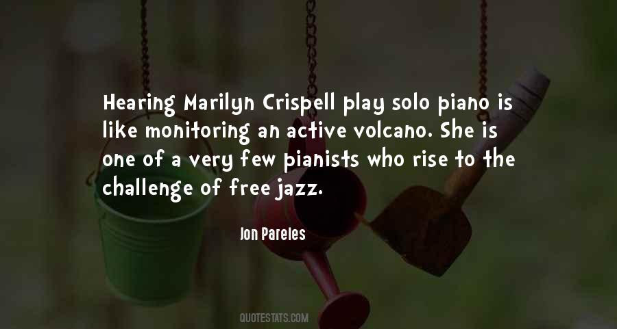 Quotes About Jazz Piano #354724