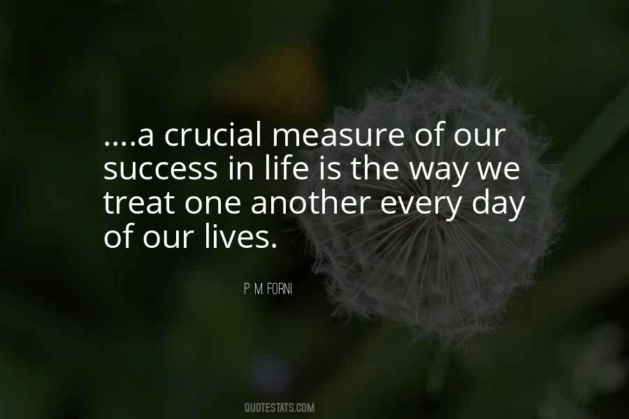 Quotes About Measure Of Life #150719