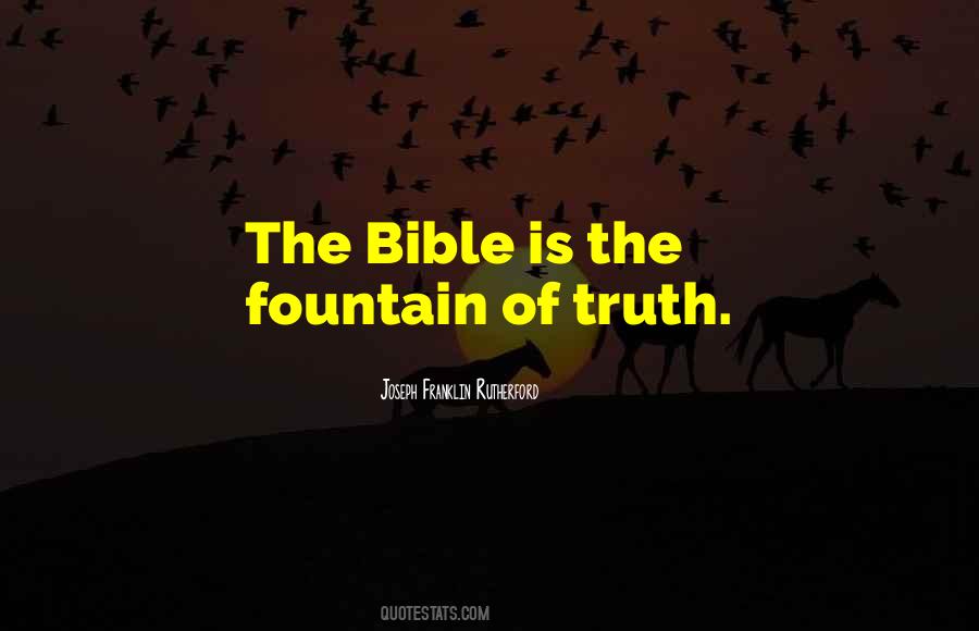 Quotes About Truth Bible #70225