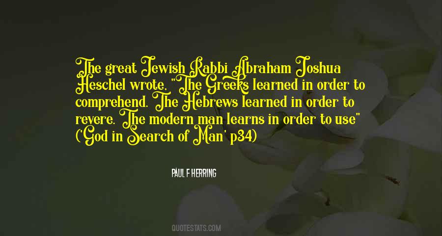 Quotes About The Modern Man #1112888