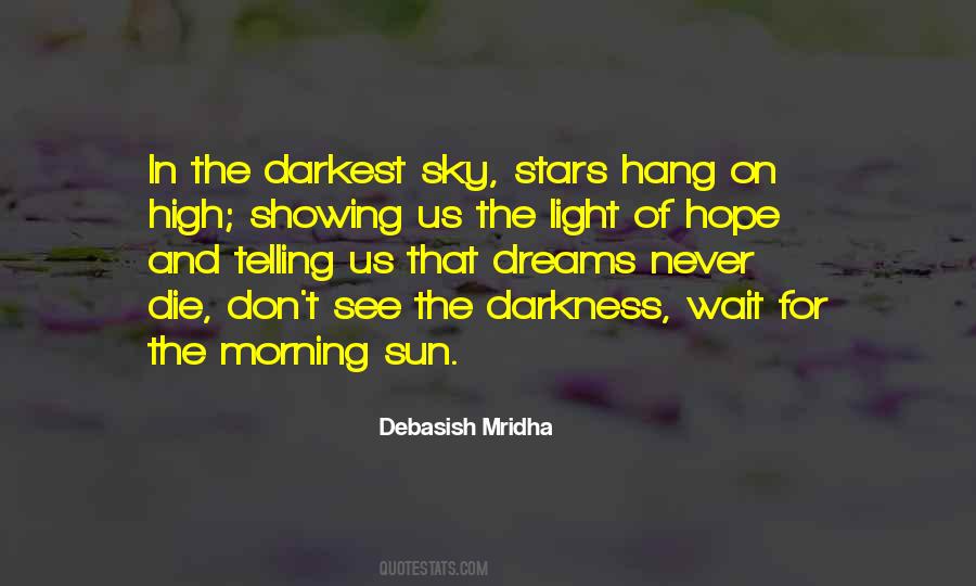Quotes About Stars In The Darkness #249991
