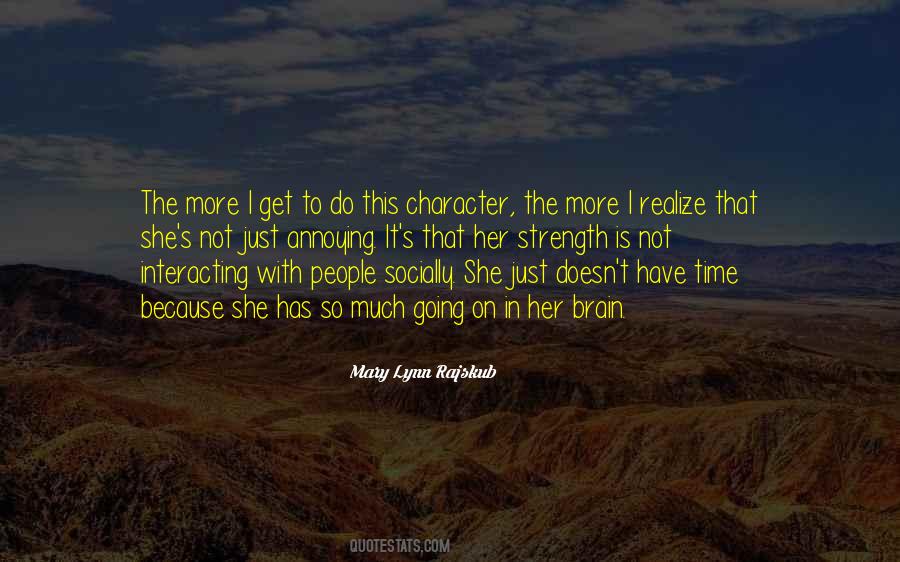 Quotes About Character Strength #371188