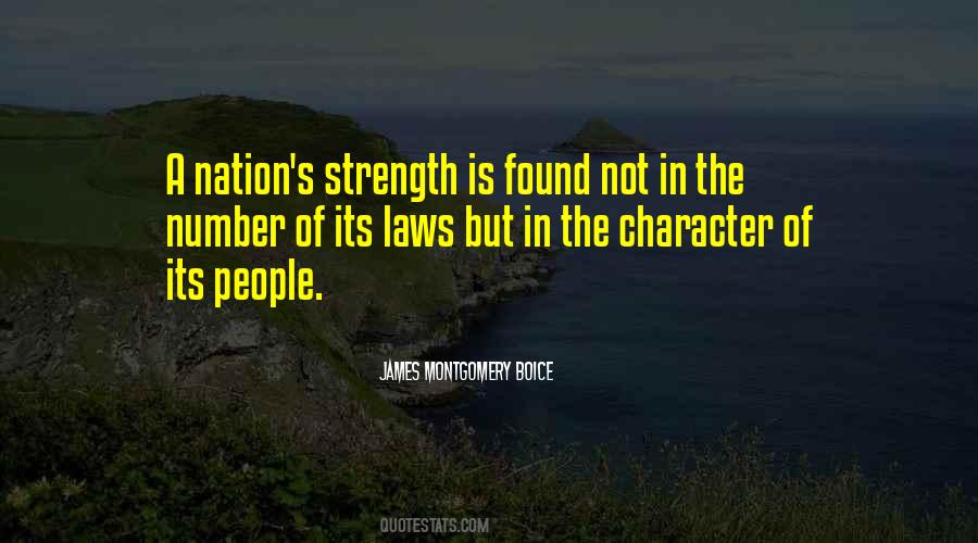 Quotes About Character Strength #472602