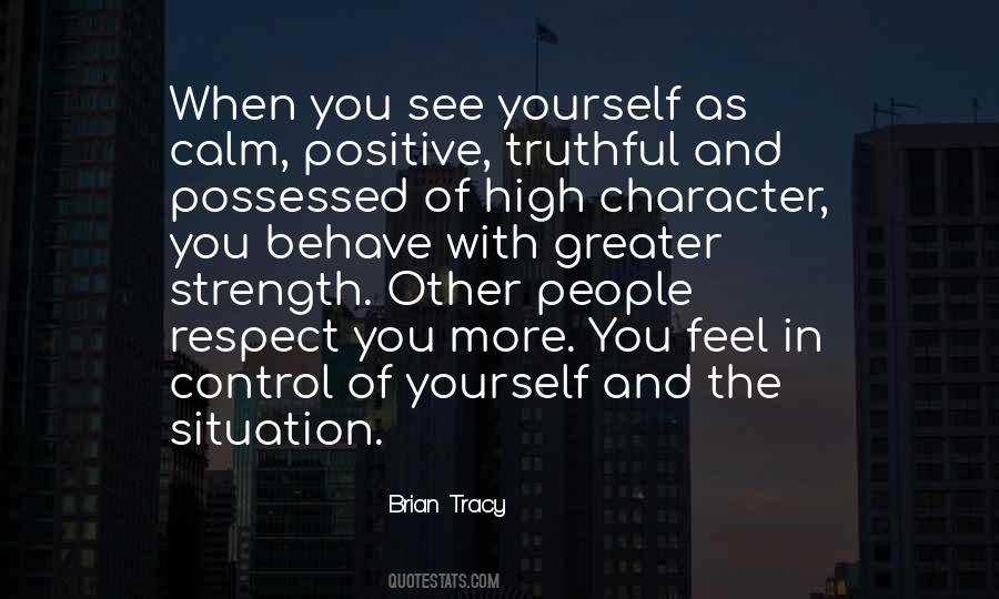 Quotes About Character Strength #556165