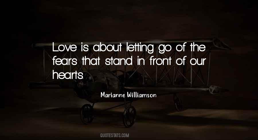 Quotes About Letting Go Of Your Love #248752