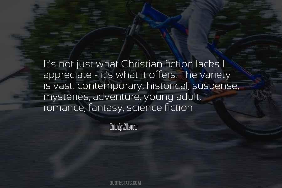 Contemporary Christian Suspense Quotes #1655271