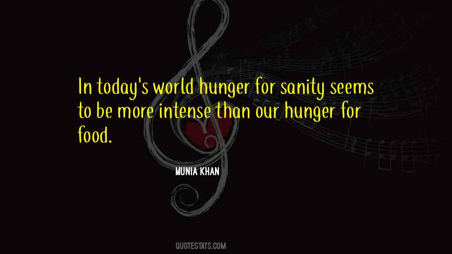 Quotes About World Hunger #129300