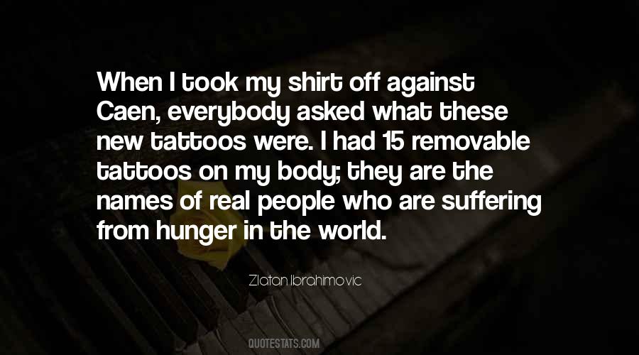 Quotes About World Hunger #329255