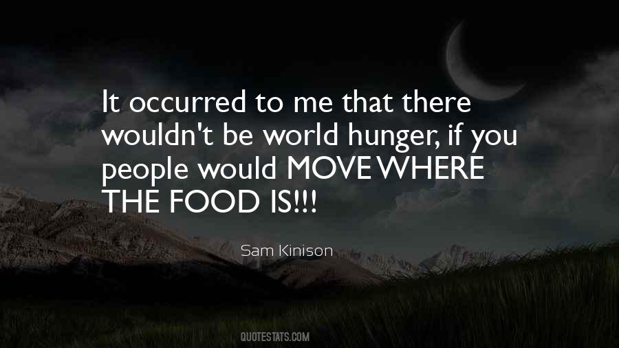 Quotes About World Hunger #505025