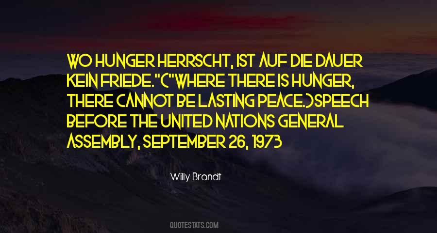 Quotes About World Hunger #572436