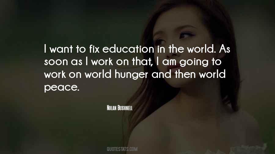 Quotes About World Hunger #962833