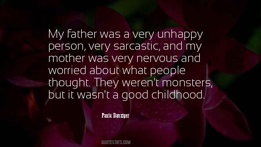 Childhood Monsters Quotes #1586261