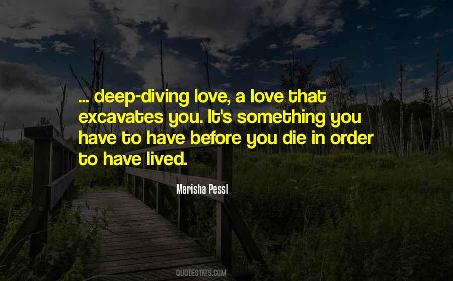 Quotes About Diving #1388370