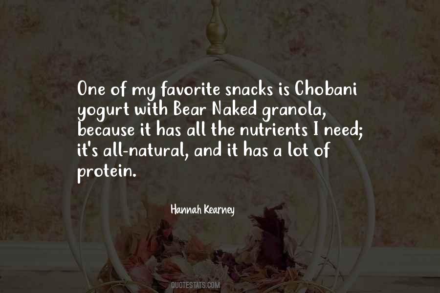 Quotes About Granola #1697039
