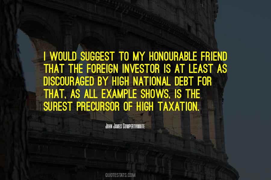 Quotes About The National Debt #642188