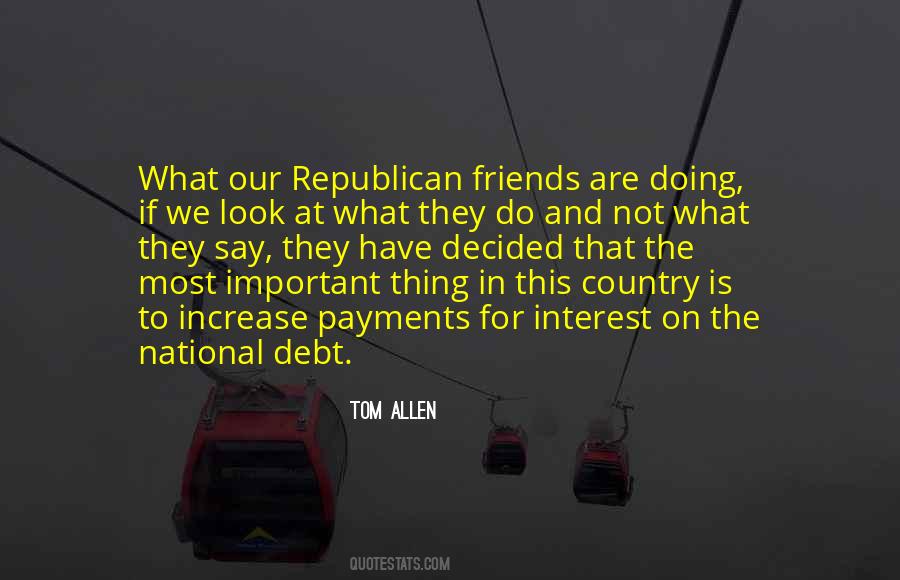 Quotes About The National Debt #859136