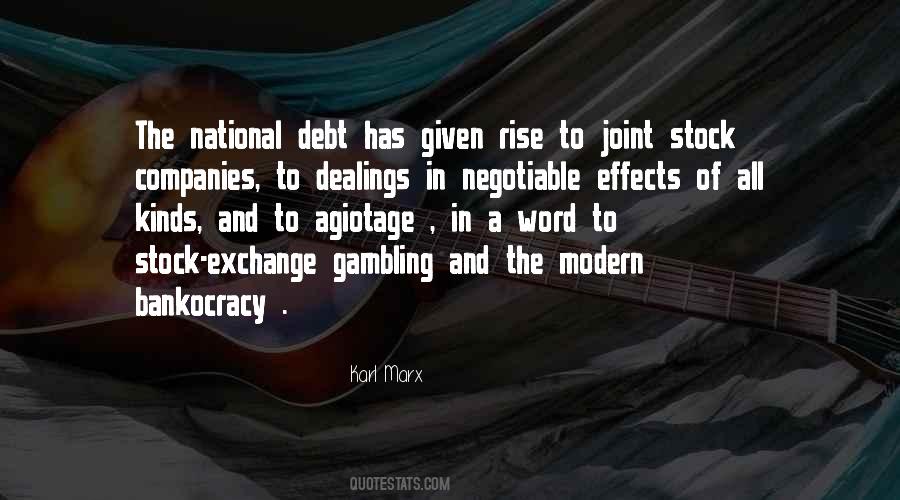 Quotes About The National Debt #93873