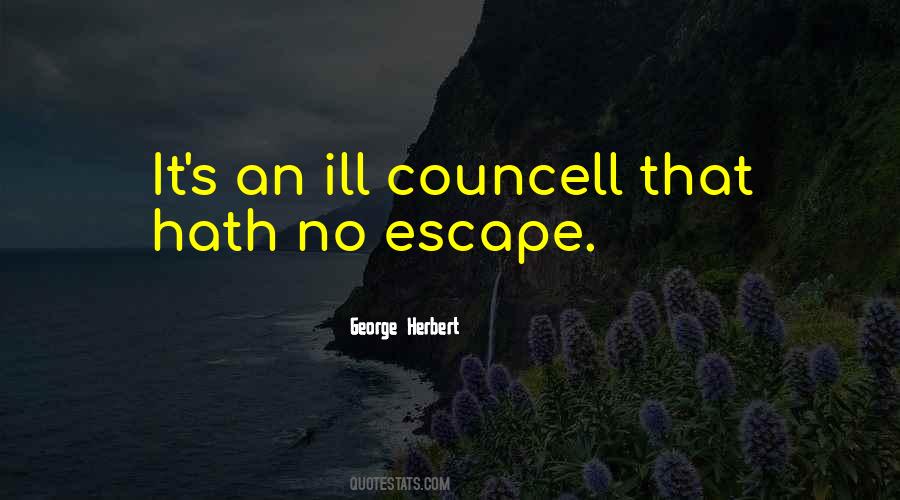 No Escape Quotes #773813