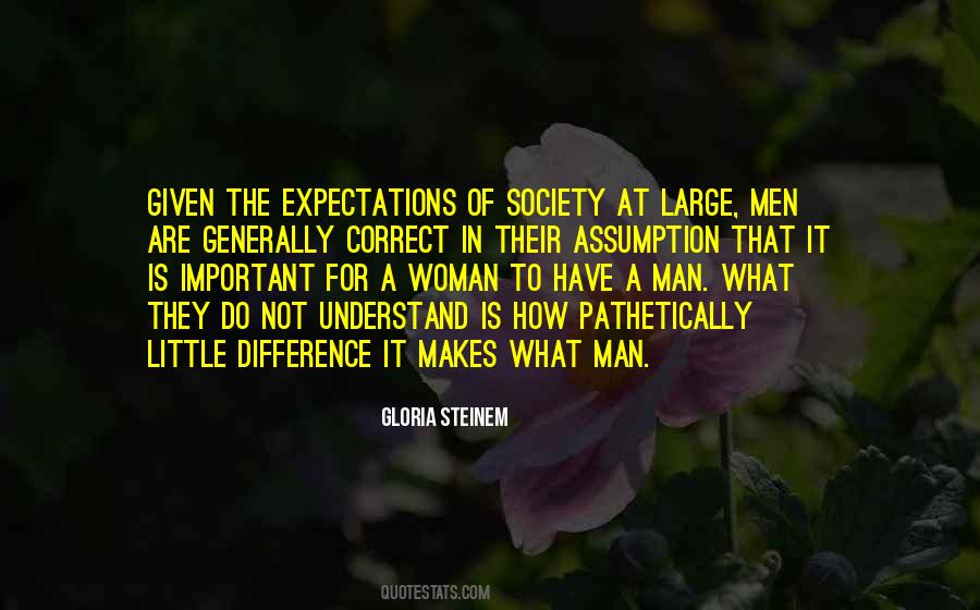 Quotes About Society Expectations #1770728