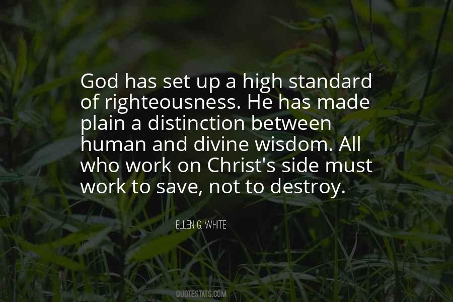 God S Standards Quotes #322206