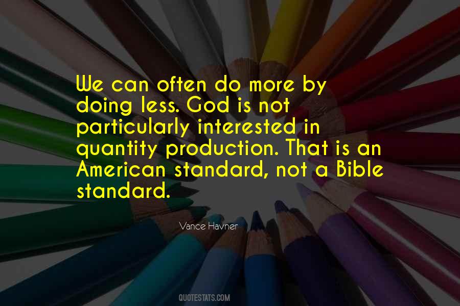 God S Standards Quotes #402931