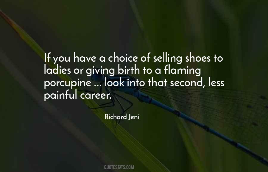 Selling Shoes Quotes #1254972