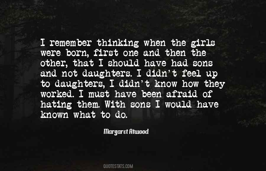 Quotes About First Born Daughters #512337