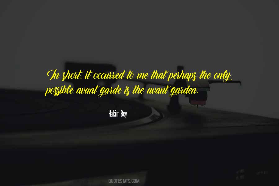 Short Garden Quotes #703126