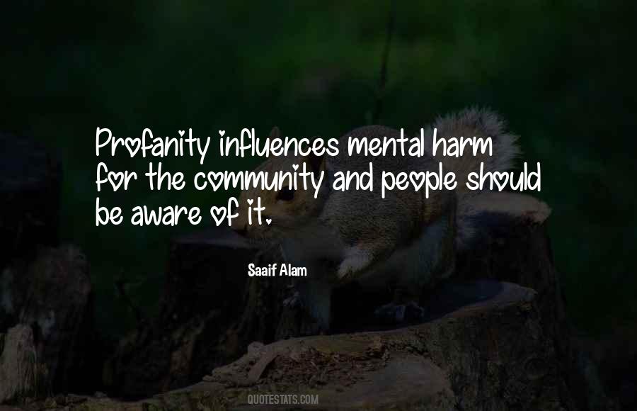 Quotes About Harm #1624802